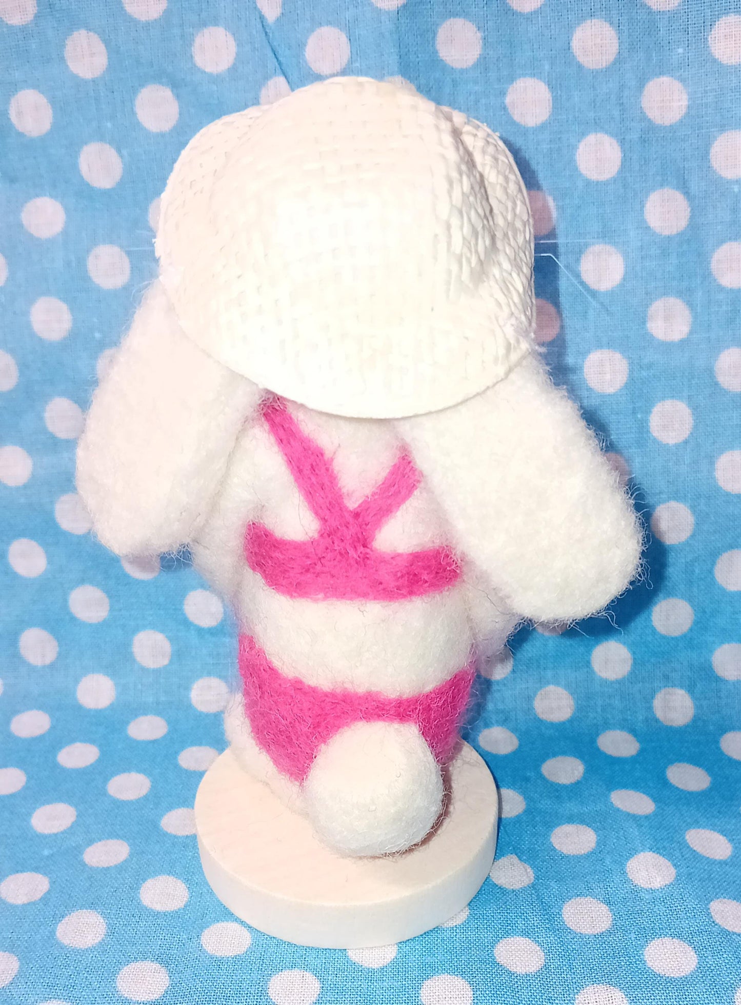 Needlefelt rabbit bunny ,unique gift for mum dad sister auntie friend teacher,summer bunny, rabbit gift bunny gift