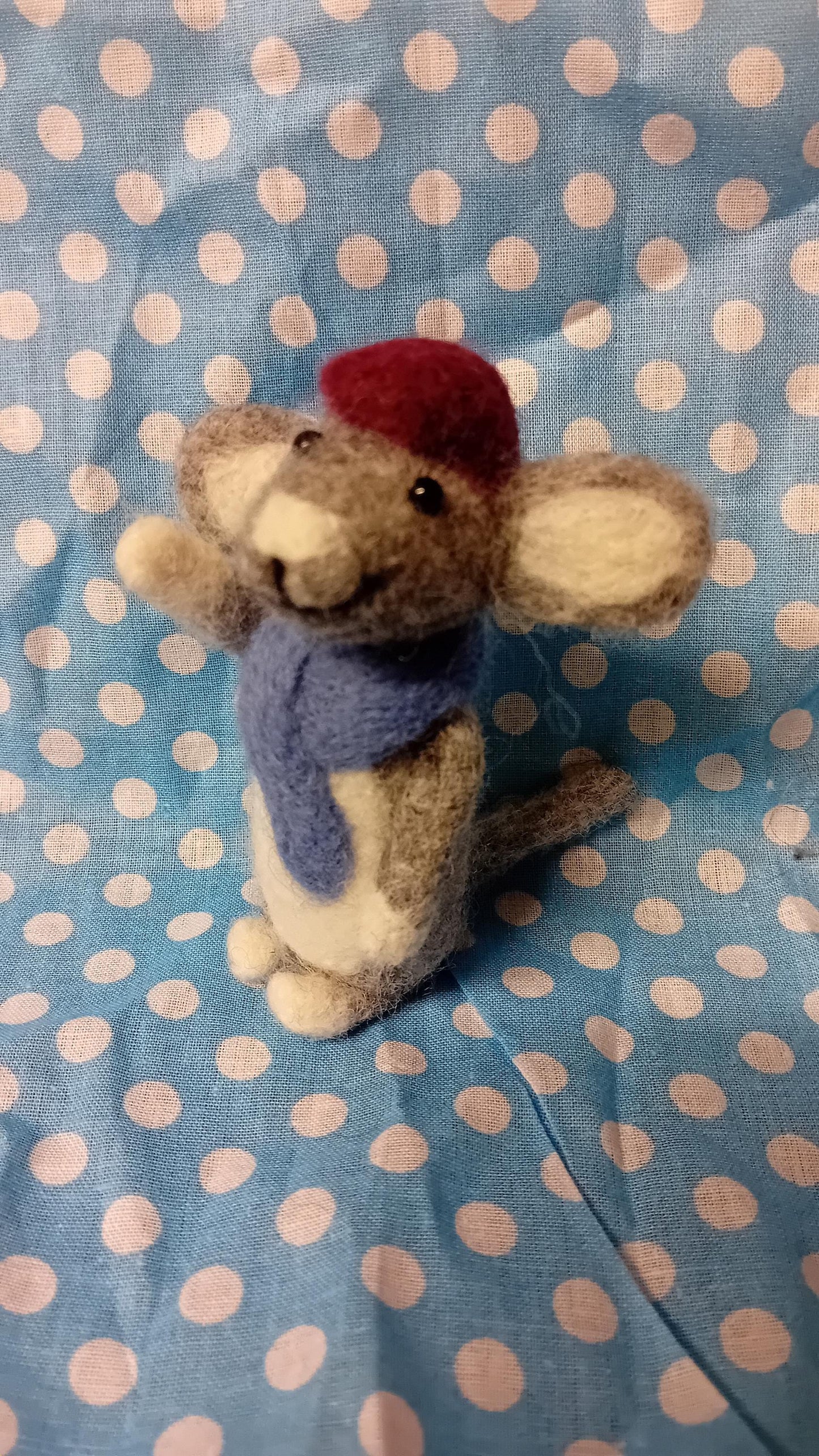 Needlefelt mouse,unique gift for fathers day ,mum dad,nan,grandad uncle auntie teacher sister,mice ,mouse gifts. mini mice