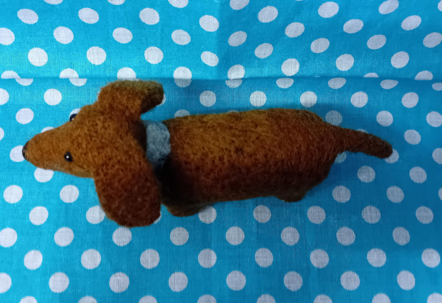 Needlefelt Sausage Dog: Handmade Dachshund Gift