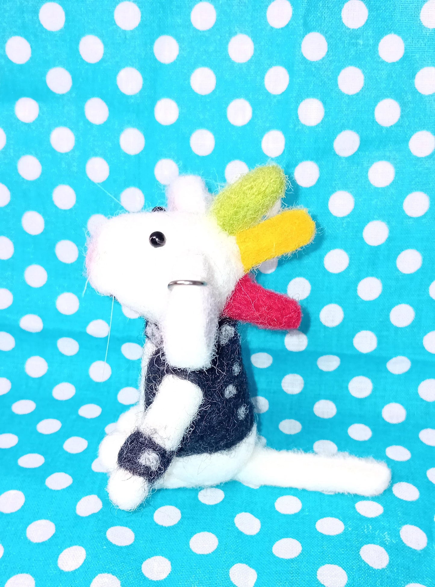 Punk rock mouse,needlefelt mice mouse,punk,rock, mice gifts mouse gifts ,unique gifts for mum dad nan grandad auntie uncle friend